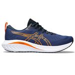 ASICS Men's Gel-Excite 10 Running Shoes, 11, DEEP Ocean/Bright Orange