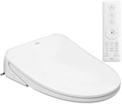 R&T V303 Auto-Open Smart Bidet Toilet Seat, Elongated Electric Bidets with Warm Water, Air Dryer, Adjustable Heated Seat, Nightlight, Bidet Attachment for Toilet