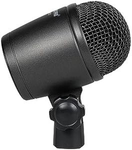 Phenyx Pro PDM33 Bass Kick Drum Mic, Cardioid Dynamic Microphone with Expanded Bass Range, Integral Stand Mount, and Long-Lasting Metal Mesh Grille