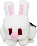 Mattel Minecraft 8 inch White Rabbit Plush Figure,Gift for Fans Age 3+, HWF86