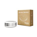 Fibaro compatible with Smartphone FGSD-002 smoke detector, White