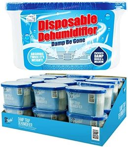 GEMS 24 | 10 | 5 | 1 | x Dehumidifiers Interior DAMP TRAP | Mould | Moisture Absorber | Garage | Basement | Wardrobes | Humidity Catch | Caravan | Cupboards (24 x DAMP TRAP)