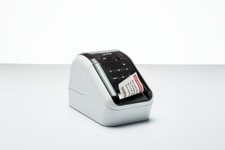 Brother QL-810Wc, Imprimante d'étiquettes sans Fil, Thermique Direct, Imprime Jusqu'à 110 Etiquettes par Minute