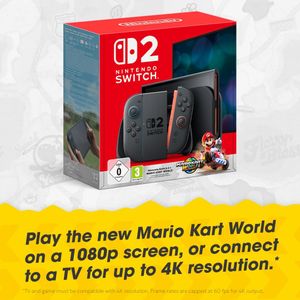 Nintendo Switch 2 Console with Mario Kart Game Bundle