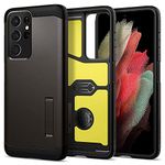 Spigen Tough Armor Case Compatible with Samsung Galaxy S21 Ultra - Gunmetal