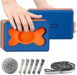 HAPBEAR Yoga Blocks 2 Pack - 9x6x3in High-Density EVA Foam with Non-Slip Textured Surface, Supportive for Deep Stretching & Lightweight - Ideal for Yoga, Pilates, Stretching Exercises
