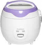 CUCKOO Basic Rice Cooker 6-Cup Uncooked / 12-Cup Cooked, Versatile Rice Maker with Non-Stick Inner Pot, Easy to Use, Auto Keep Warm, White/Purple (CR-0671V)
