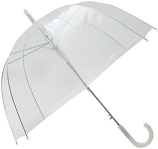 SMATI Parapluie transparent femme cloche mariage automatique