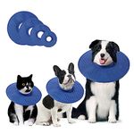 KnocKconK Extra Lightweight Dog Cones Recovery Collars, Breathable Dog Cones for Large Medium Small Dogs, Soft E-Collar Elizabethan Collar Alternative After Surgery, for Dogs and Cats After Surgery