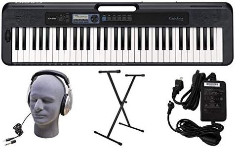 Casio CT-S300 61-Key Premium Keyboard Pack with Stand, Headphones & Power Supply (CAS CTS300 PPK)