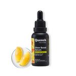 Quench Vitamin C Glow Boost Face Serum with 5% Ethyl Ascorbic Acid | Brightening Serum for Dark Spots & Uneven Skin Tone | Highly Stable & Non Irritating | Made in Korea (30ml)