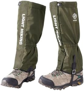 apexzuzu Leg Gaiters Waterproof Boot Gaiters for Hiking Hunting Snow