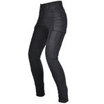 Reinforced with Aramid Women Motorcycle Riding Pants CE Armor Slim Fit Knight Antifall Motorcross Racing Trousres Cargo, Black, X-Large