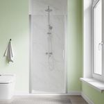 SL4U 36" W x 72" H Frameless Pivot 