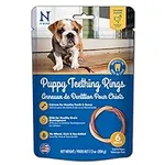 N-Bone Puppy Teething Rings Chicken Flavor Dog Treat, 6 count bag, 7.2-oz