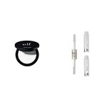 e.l.f. Perfect Finish HD Powder, Translucent + Clear Brow & Lash Mascara (Packaging May Vary)