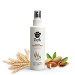 John Paul Pet Oatmeal Conditioning Spray for Dogs and Cats, Sensitive Skin Formula Soothes and Moisturizes Dry Skin and Fur, Non-Aerosol, 8-Ounce