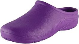 Briers Mens & Womens Garden Clogs Size 4-11, Purple 5