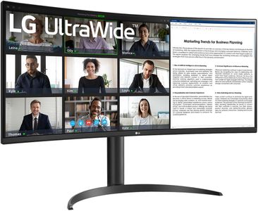 LG 34" Curved UltraWide Monitor – WQHD IPS Display