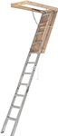 LITE Aluminum Attic Ladder, 375-pou