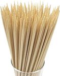 HOPELF 12" Natural Bamboo Skewers f