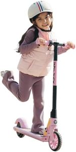 Gotrax GKS Mini Electric Scooter for Kids, 6" Solid Wheels, Max 3.75 Miles and 7.5 Mph Speed Power by 150W Motor, Thumb Throttle Control, Lightweight Electric Scooter for Boys Girls Ages 6-12