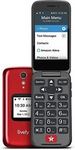 Jitterbug Flip2 Cell Phone for Seniors - Red
