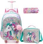 Egchescebo Kids Rolling Backpack fo
