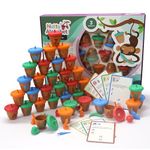 PlayVerse Nutty Alphabet - Preschool Learning Activity Toy, Develops Phonics and Vocabulary Skills, Educational Toys for Toddlers, Reading and Writing Toy, ABCD Toys for Ages 3+