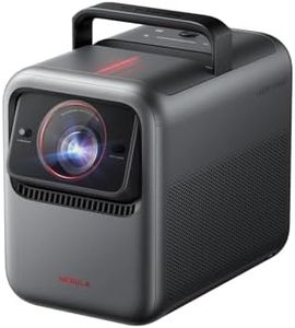NEBULA X1 Triple Laser 4K Beamer, 3500 ANSI Lumen, 56000:1 Kontrast, 40W Stereo Sound, 0,9-1,5 optischer Zoom, AutoKalibrierung, Dolby Vision, 300 Zoll, Micro-Gimbal, GTV, Mit Griff, Outdoor