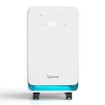 Lifelong Dehumidifier for Room Moisture | 12 L/day & 300 sq ft | Bedroom & Home | Auto Shut-Off, Timer & Digital Display | Carbon Filter & Anion for Air Purification & Odour Reduction (LLEDH09)
