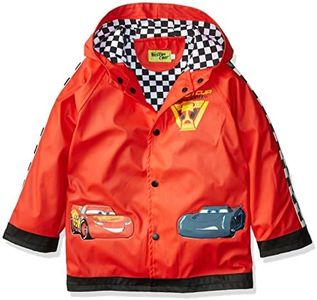 Western Chief Boys Lightning McQueen Rain Coat, Red, 2 Years
