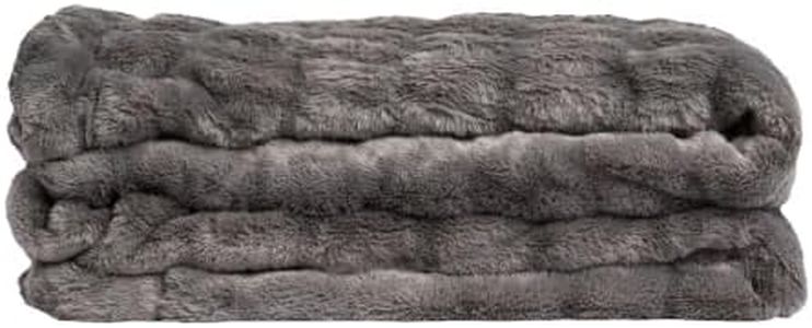 Big Blanket Co Cloud Luxe Shadow | 8' x 8' Ultra-Plush Cloud Blanket | Incredibly Soft, Machine Washable | Luxury Oversized Throw