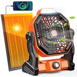 Solar Powered Fan For Camping