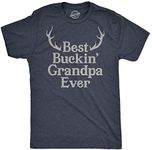 Mens Best Buckin Grandpa Ever Tshir