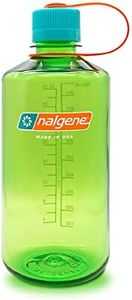 Nalgene Tritan Narrow Mouth BPA-Free Water Bottle, Pear, 32 oz