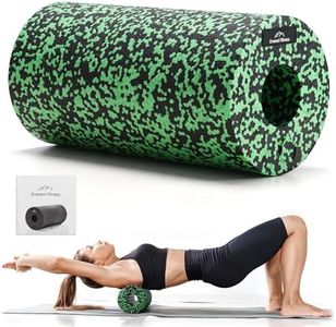 EVEREST FITNESS Rodillo fascial de 30 cm de dureza Media en Juego con Libro de Ejercicios (Idioma español no garantizado)