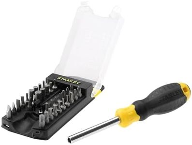 Stanley STHT070885 Multibit Screwdriver Set, 22.8x 7.6x 5cm (34 Pieces)