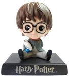 Awestuffs Harry Potter Bobblehead Action Figure for Car Dashboard, Office Desk & Study Table (Pack of 1) (Harry)