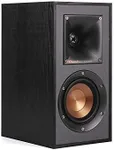 Klipsch R-41M Powerful Detailed Bookshelf Home Speaker Set of 2 Black