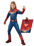 Rubie's Captain Marvel Costume Children's Deluxe Hero Suit (Medium)