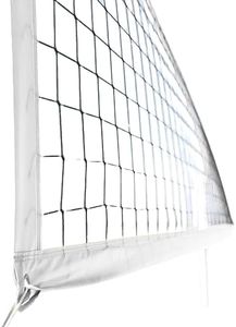 Professional Volleyball Net Outdoor Heavy Duty 32 X 3 Ft with Aircraft Steel Cable Volley Ball Net Volleyball Nets Volleyball Ball Net Vollyball Net Heavy Duty Villeyball Official Size Best Voleybol