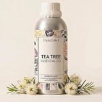VedaOils Tea Tree Essential Oil 100ml | 100% Pure & Natural, Undiluted Therapeutic Grade Tea Tree Oil for Skin, Hair, Face, Acne, and Dandruff Care