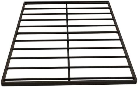 Maenizi King Size Box Spring 2 Inch Low Profile, Heavy Duty Metal Box Spring Bed Base Bunkie Board, Mattress Foundation, Easy Assembly, Noise Free, Black