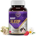 SHUDHKAAMA Aita Its Power Deep Sleep With Melatonin 10Mg And Tagar 250Mg | Sleeping Aid Pills For Deep And Strong Sleep For Men And Women | Non-Habit Forming & Non-Addictive – 60 Tablets