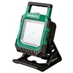 Metabo HPT 18V MultiVolt Work Light | Cordless | 4000 Lumen LED | Tool Only - No Battery | IP65 Rated | 138 Degrees of Vertical Tilt Adjustment | 15 Light Settings | USB Port | UB18DCQ4, Green