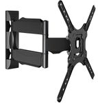 Caprigo Full Motion TV Wall Mount Bracket for 32 to 55 Inch LED/HD/Smart TV’s, Universal Heavy Duty TV Wall Mount Stand with Swivel Rotation & Tilt Adjustments (M460-P4)