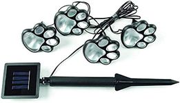 Jobar Solar Paw Print Lights, Set of 4 4 Count