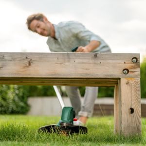 Bosch Cordless Grass Trimmer 18V – 26cm, Adjustable Handles, 1 Battery