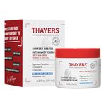 Thayers Barrier Bestie Ultra Whip Face Cream - Moisturizer with Sugarcane Squalane and Ceramides - Skin Care for Dry to Very Dry Skin - 59 ml